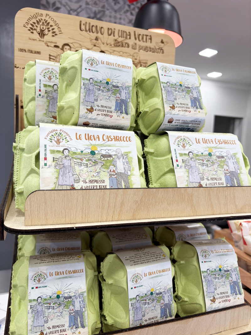 Macelleria da Aldo a Pietralata - Agricola famiglia Prosperi - Uova