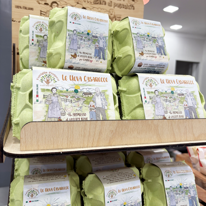 Macelleria da Aldo a Pietralata - Agricola famiglia Prosperi - Uova